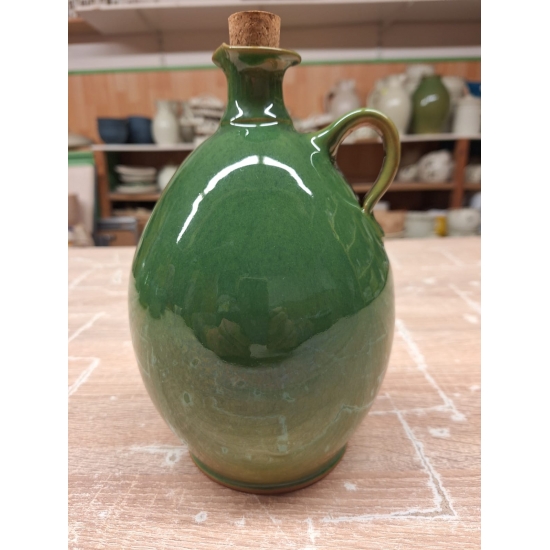 Lahev na olivový olej - zelená