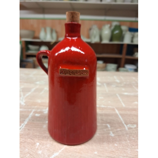 Dóza na olej - červená