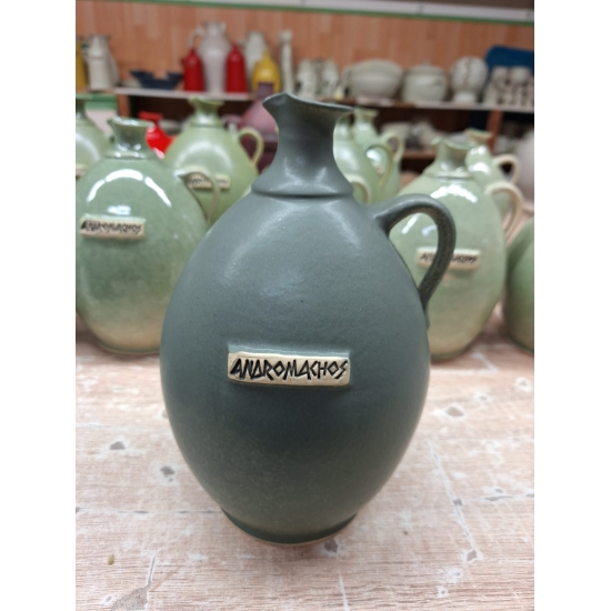 Lahev na olivový olej  - modrá